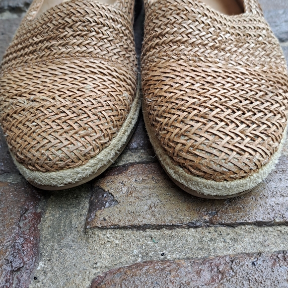 Paul Green Women's Tan Woven Flats Size 9 B1 - Picture 2 of 10